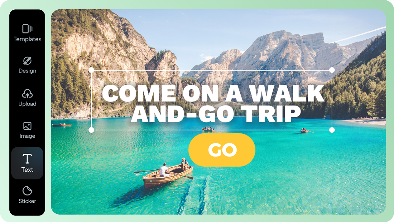 Meet your landing page needs in CapCut